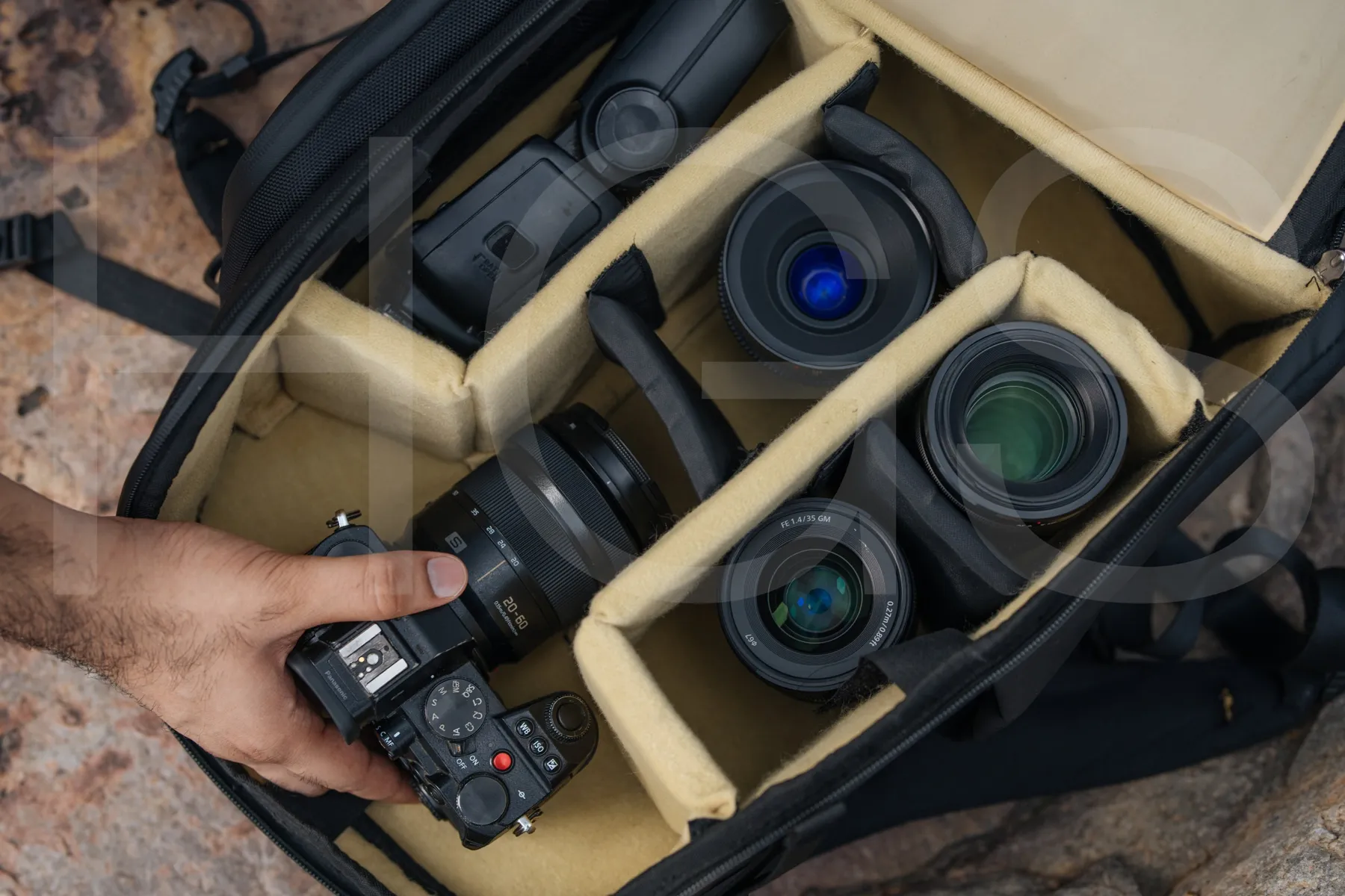 Beyond backpacks, Beyond. Product photography by Harris George Stephen, frame 8